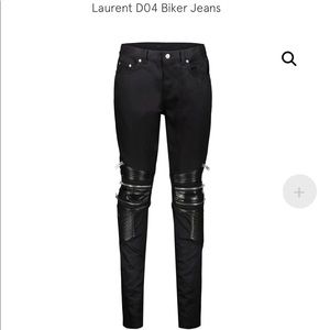 Saint Laurent D04 Biker Jean